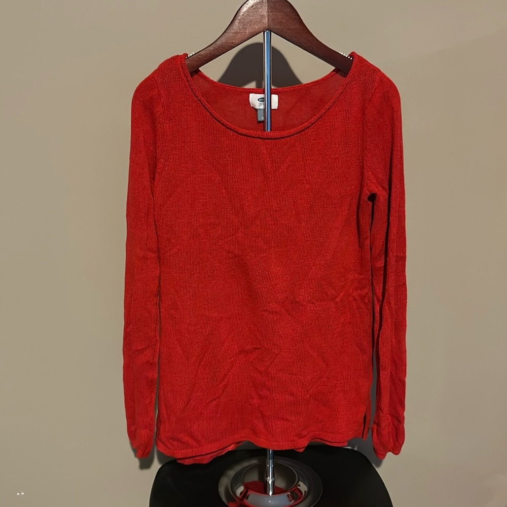 Red sweater